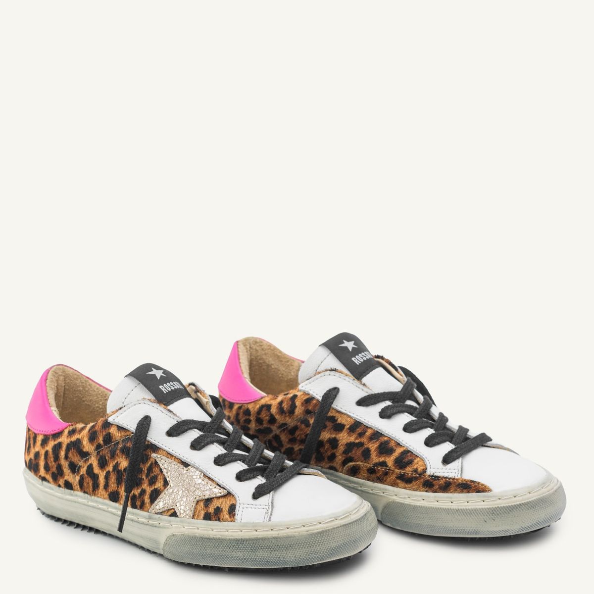 ROSSATI - Zapatilla Urbana Mujer Cuero Multicolor Rossati