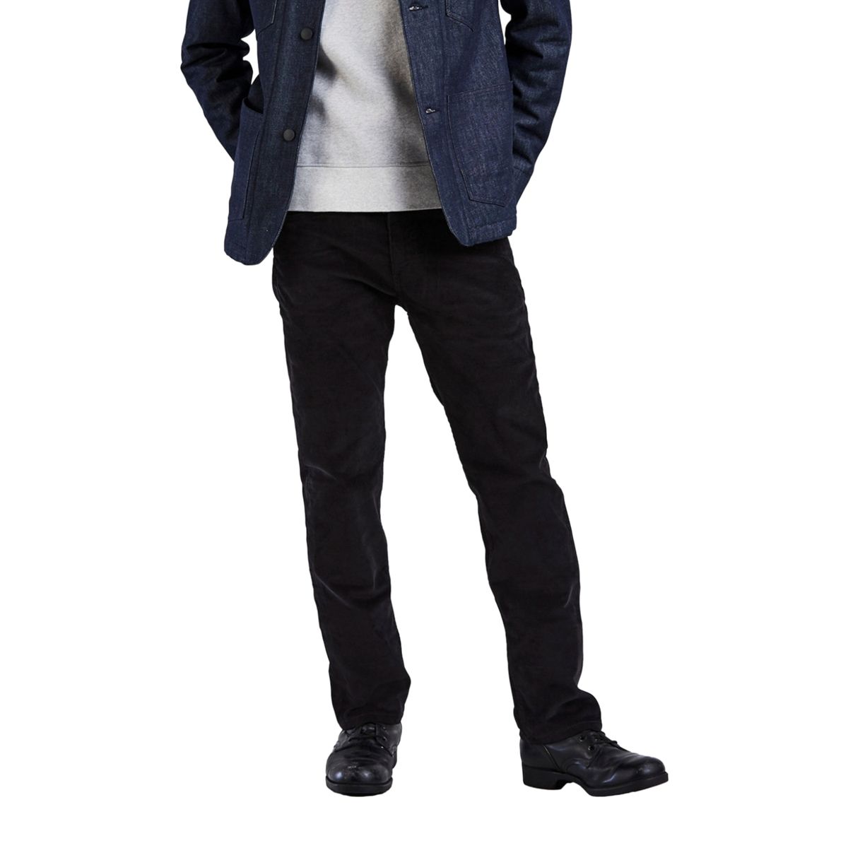 LEVIS - Pantalón Hombre 505 Regular Fit Negro Levis