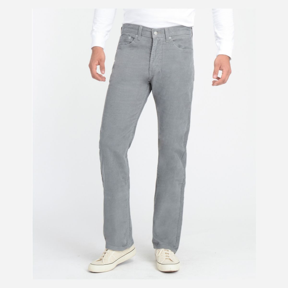 LEVIS - Pantalón Hombre 505 Regular Fit Gris Levis