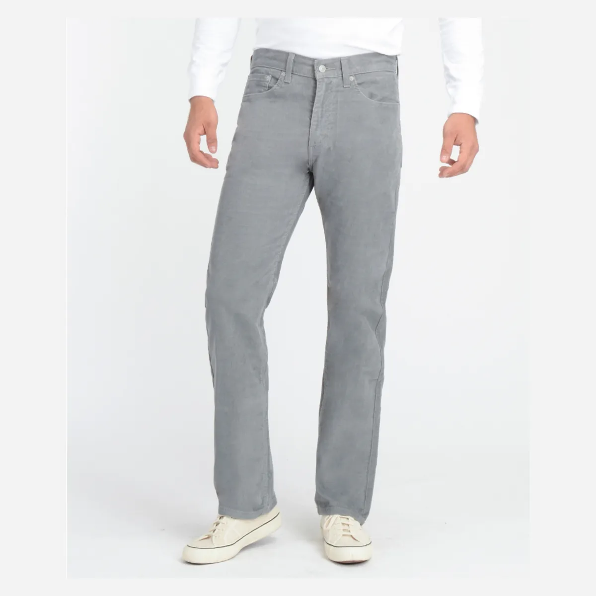 LEVIS - Pantalón Hombre 505 Regular Fit Gris Levis