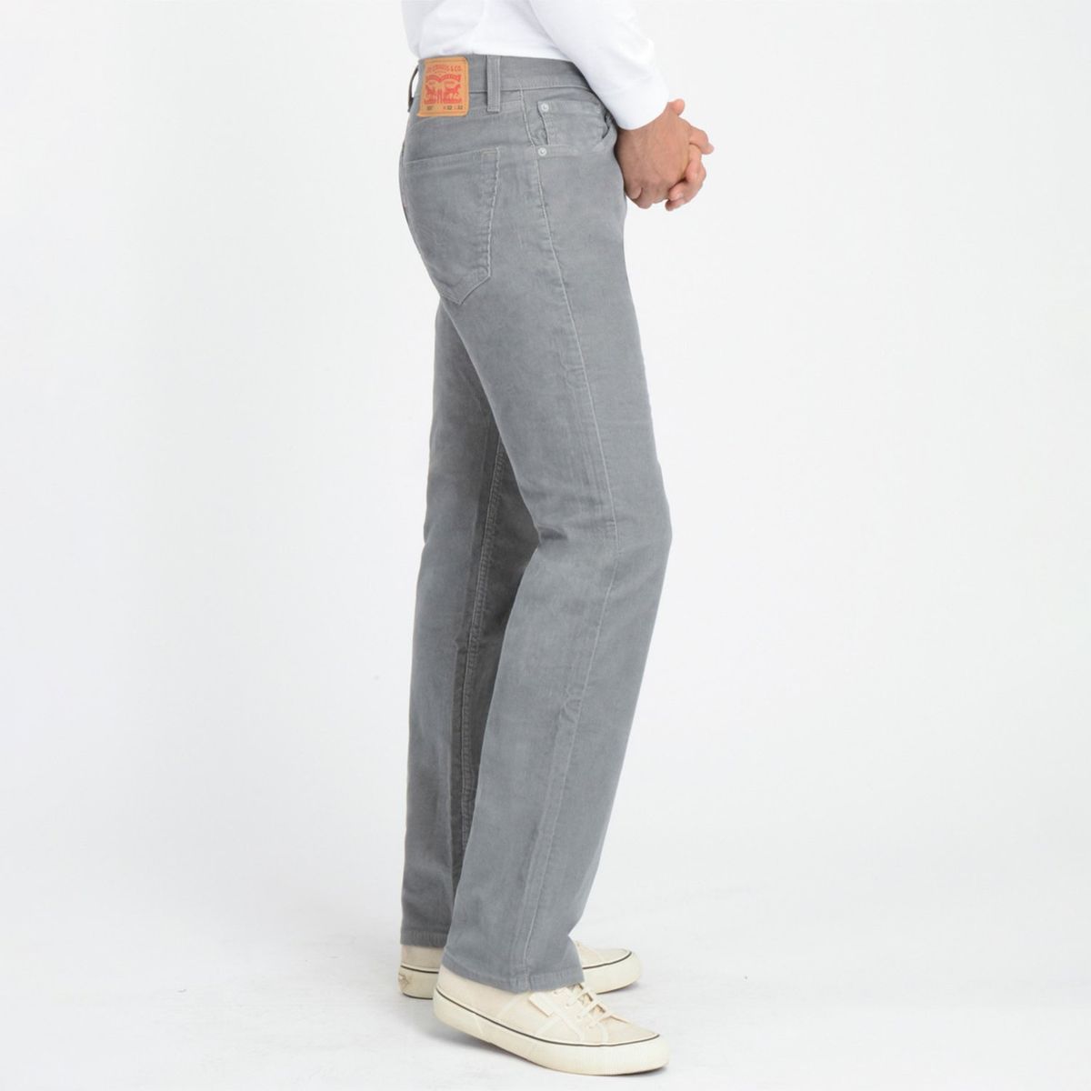 LEVIS - Pantalón Hombre 505 Regular Fit Gris Levis