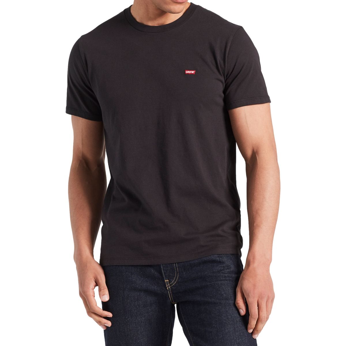 LEVIS - Polera Hombre Manga Corta Negro Levis