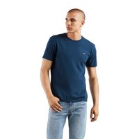 Polera Hombre Manga Corta Azul