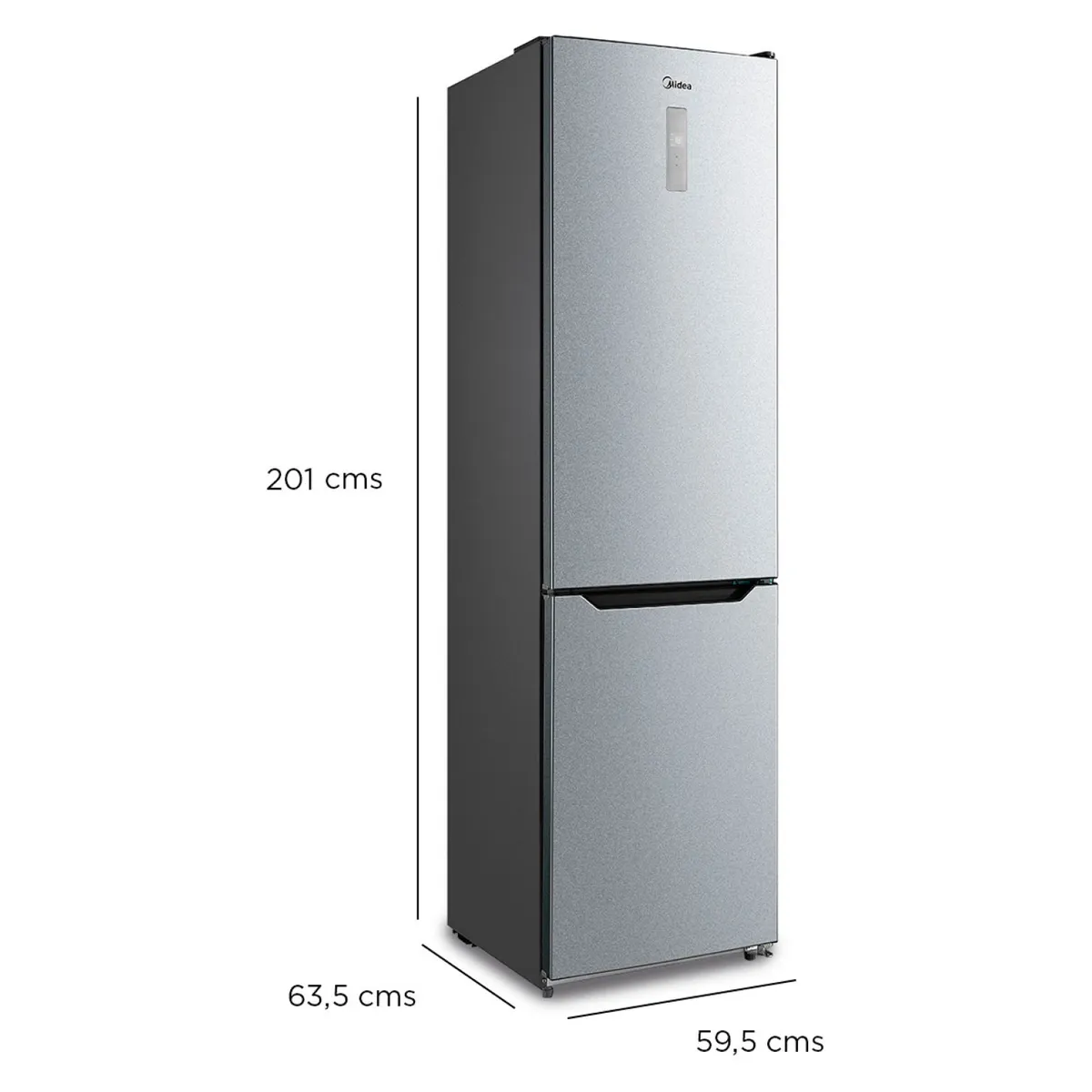 MIDEA - Refrigerador Bottom Freezer 330 Litros No Frost MDRB489MTE50 Midea