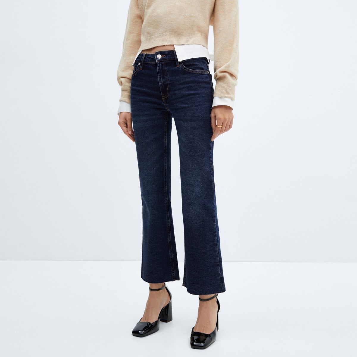 MANGO - Jeans Flare Sienna  Mujer Mango
