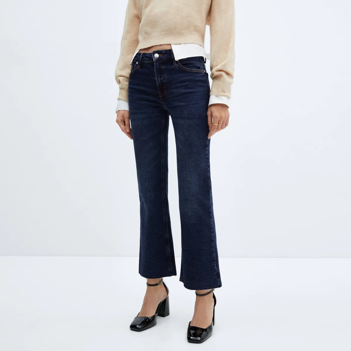 MANGO - Jeans Flare Sienna  Mujer Mango