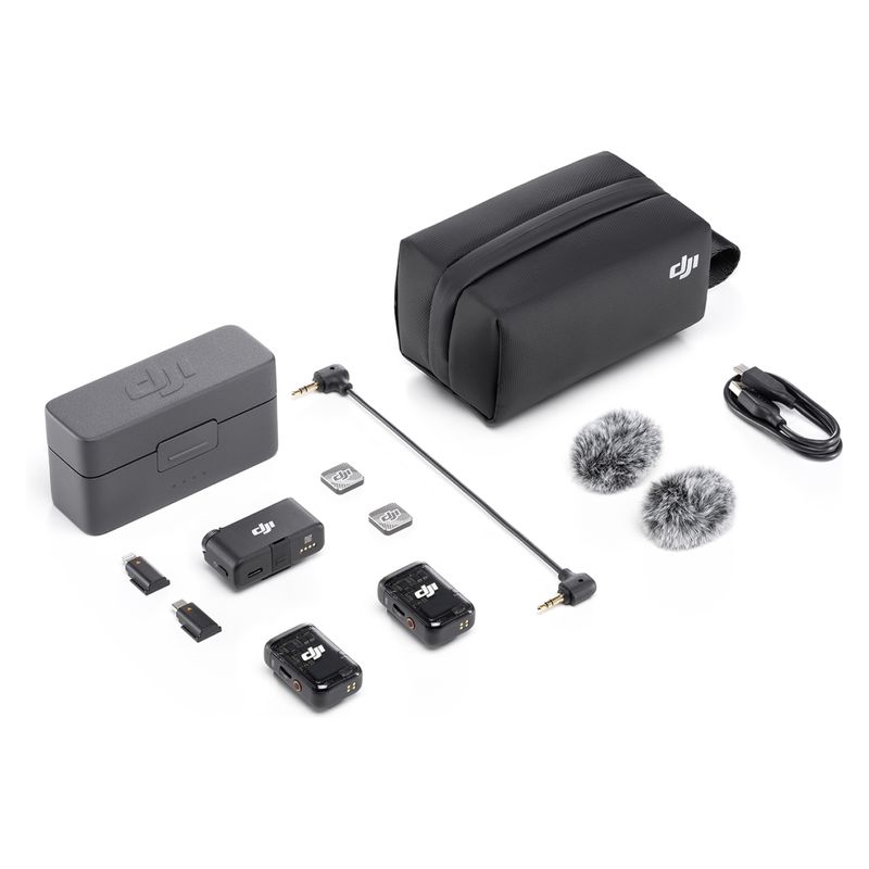 DJI - Combo Dron DJI MIC 2 (2 TX + 1 RX + CHARGING)