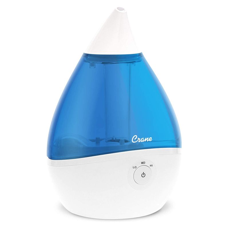 CRANE - Humidificador Droplet Azul Crane