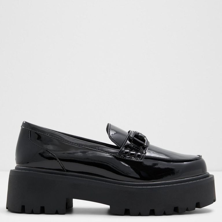 Mocasín Mujer Negro