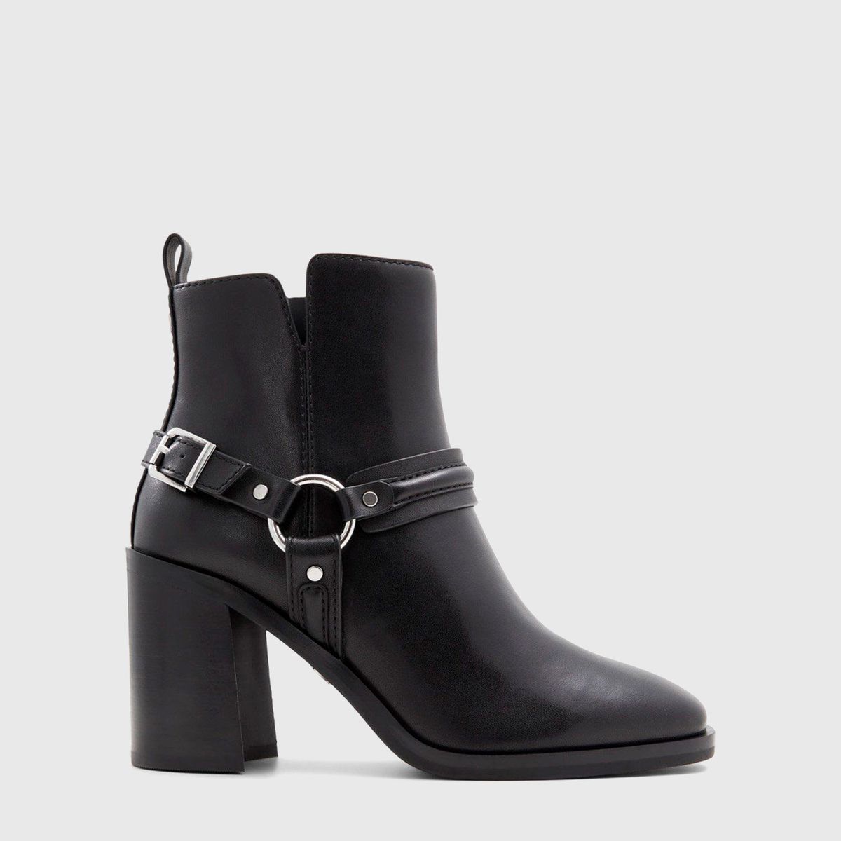 ALDO - Catasetum Botín Biker Mujer Cuero Negro Aldo