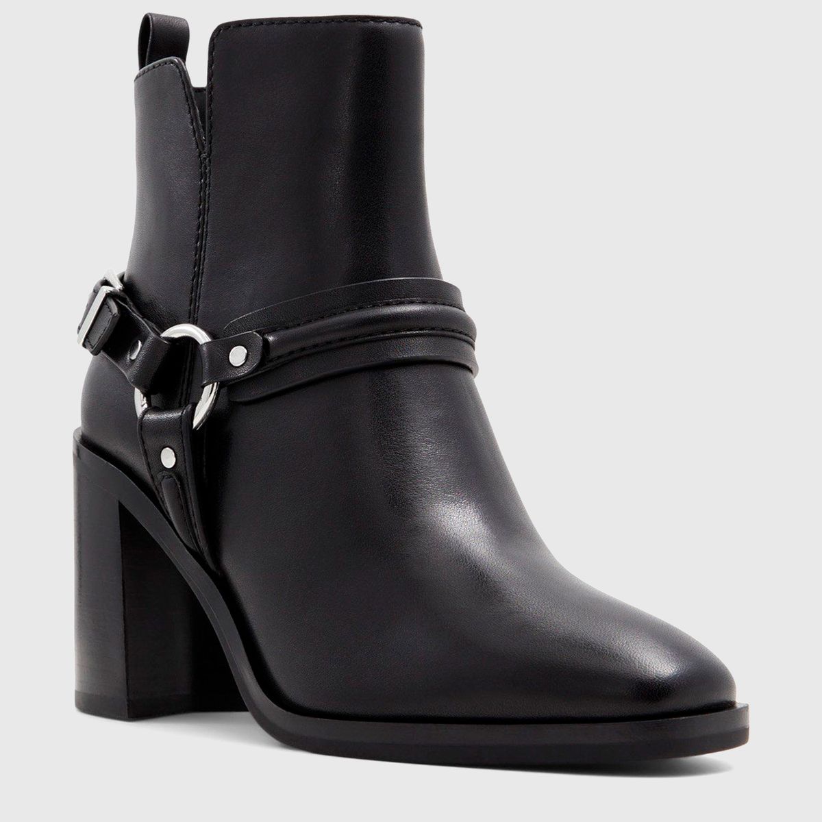 ALDO - Catasetum Botín Biker Mujer Cuero Negro Aldo