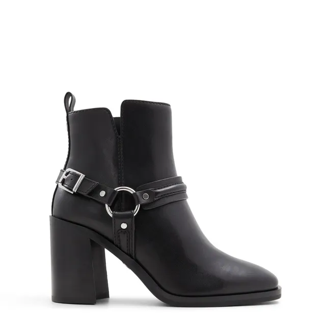 ALDO - Catasetum Botín Biker Mujer Cuero Negro Aldo