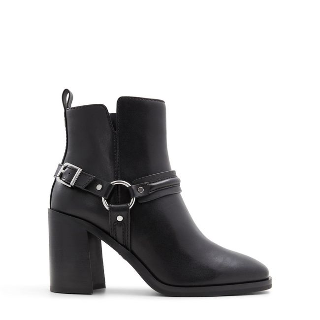 ALDO - Catasetum Botín Biker Mujer Cuero Negro Aldo