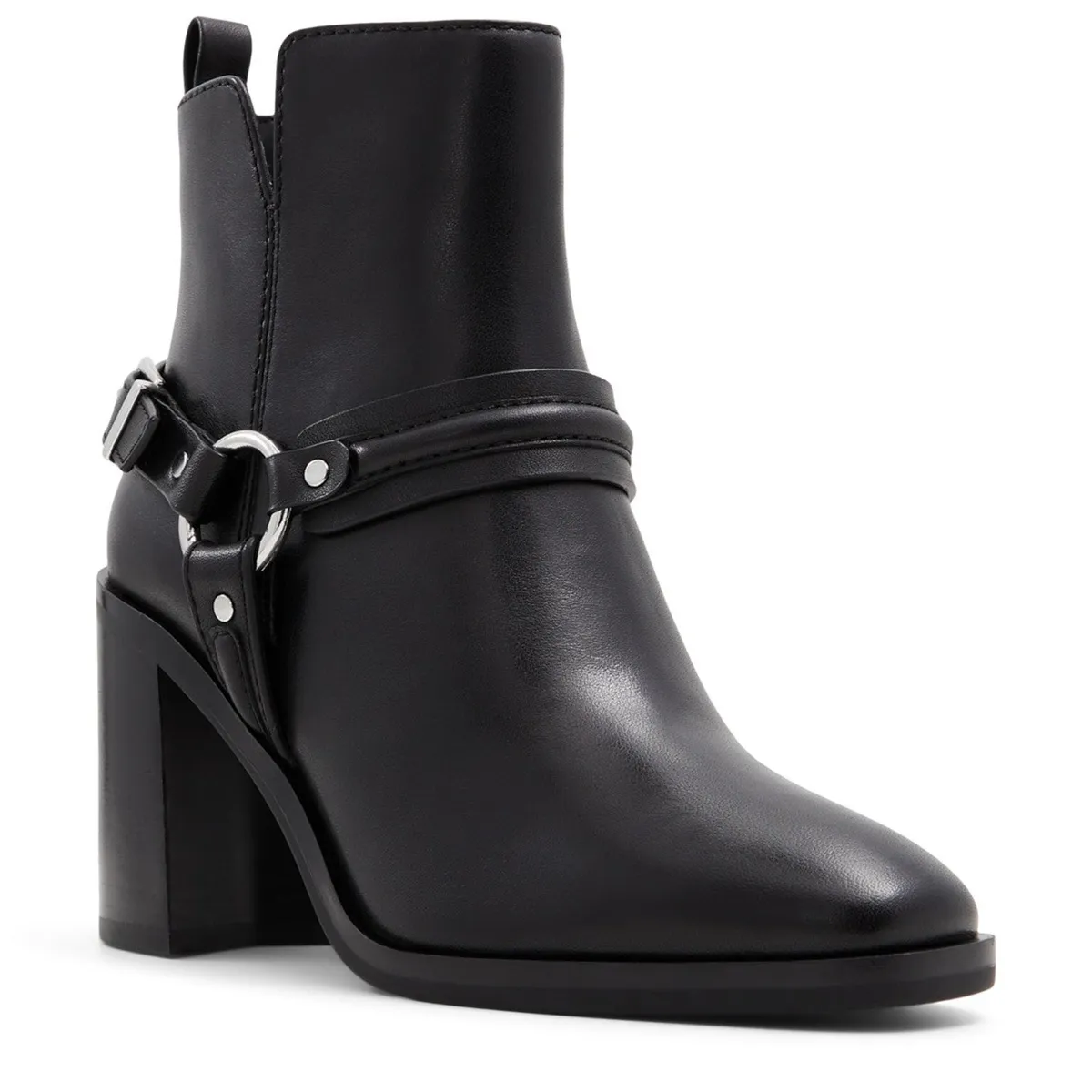 ALDO - Catasetum Botín Biker Mujer Cuero Negro Aldo