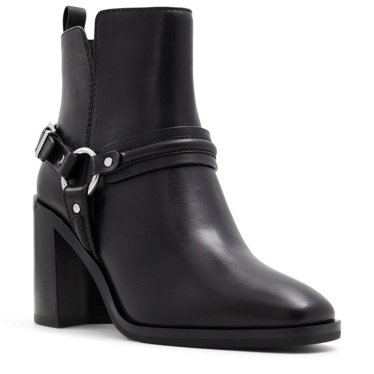 ALDO - Catasetum Botín Biker Mujer Cuero Negro Aldo