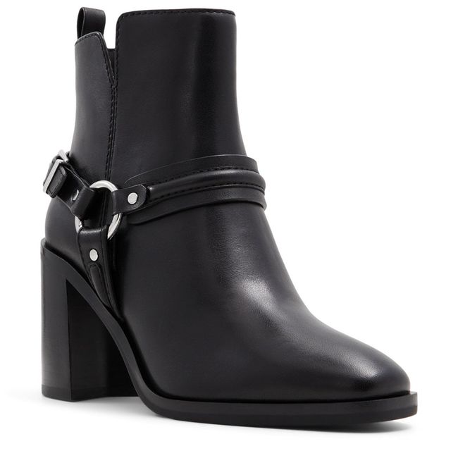 ALDO - Catasetum Botín Biker Mujer Cuero Negro Aldo