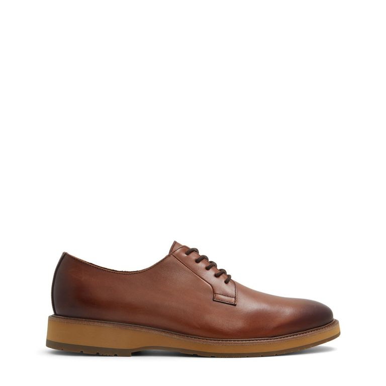 Ferguson Zapato Casual Hombre Cuero Café