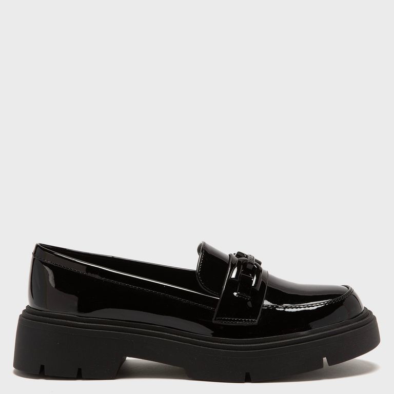 Mocasín Mujer Negro