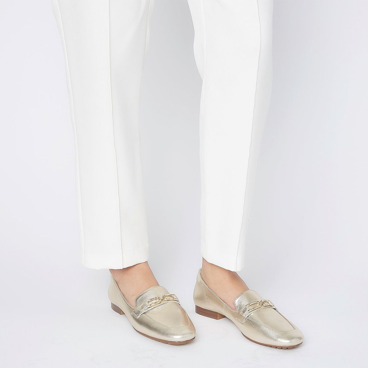 ALDO - Cadoder-In Mocasín Mujer Cuero Dorado Aldo