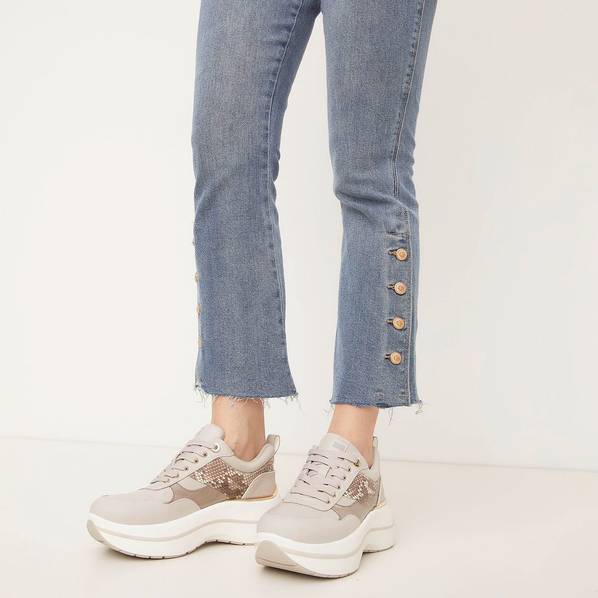 ALDO - Etiene Zapatilla Urbana Mujer Gris Aldo