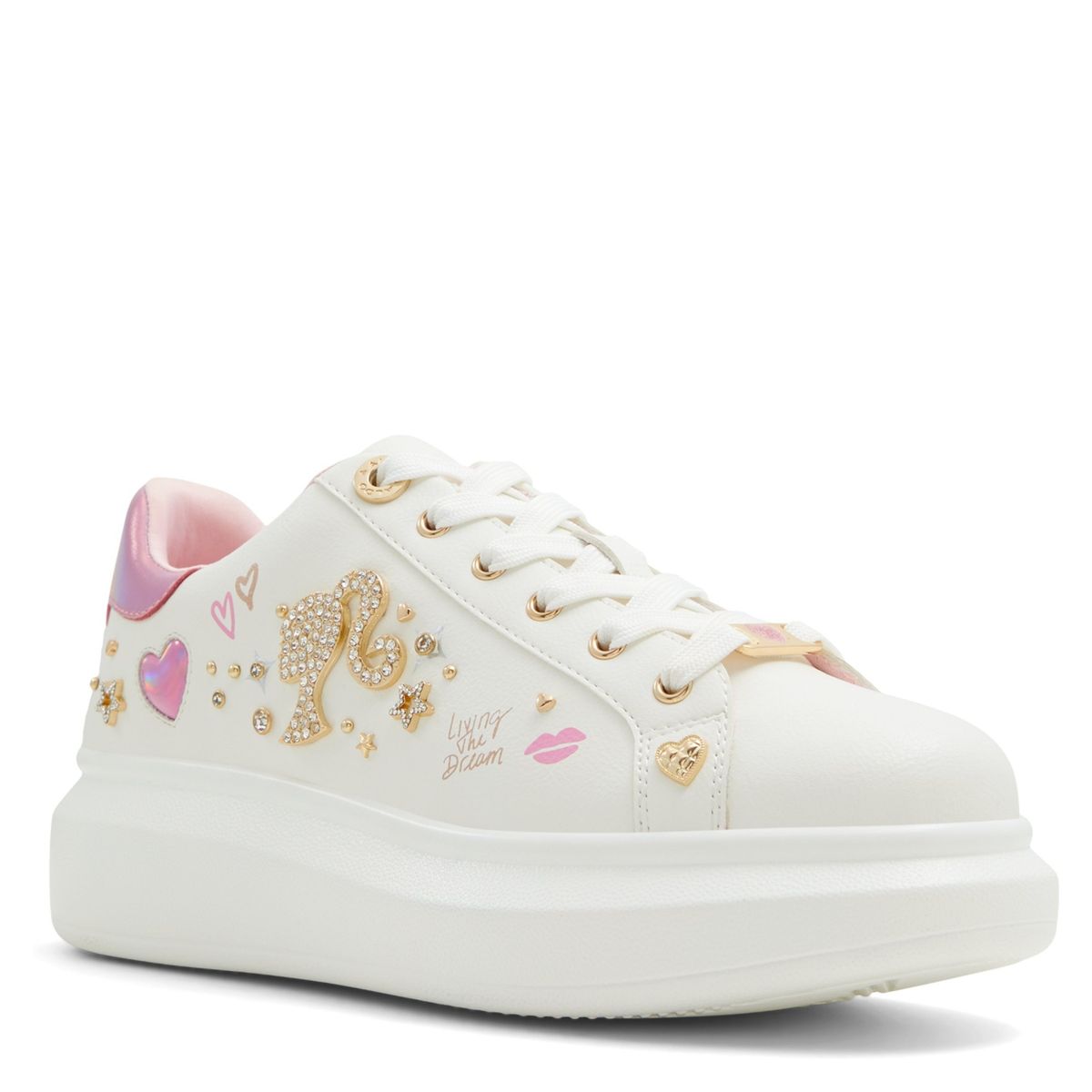 ALDO - Barbiespec Zapatilla Urbana Mujer Barbie Blanco Aldo