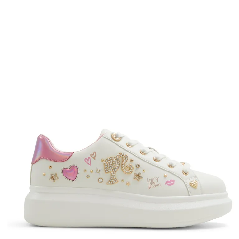 Zapatillas Blancas Zapatos Para Mujer Aldo Barbiespec Zapatilla