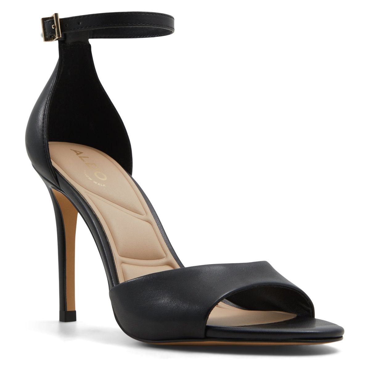 ALDO - Creride Sandalia Mujer Cuero Negro Aldo