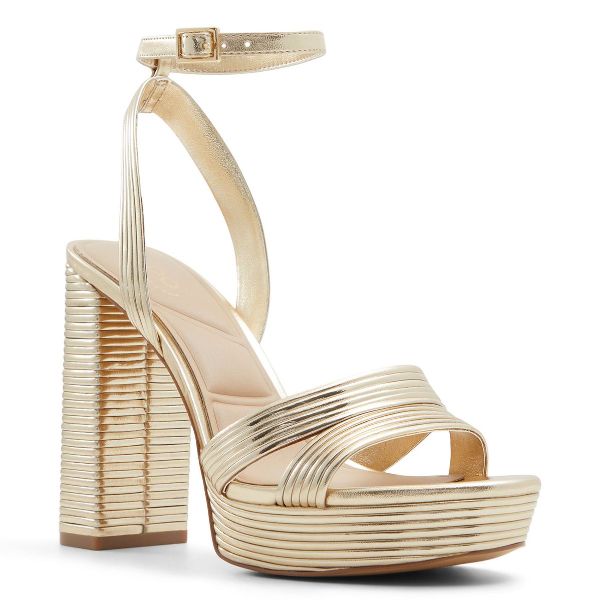 ALDO - Maelis Sandalia Mujer Dorado Aldo