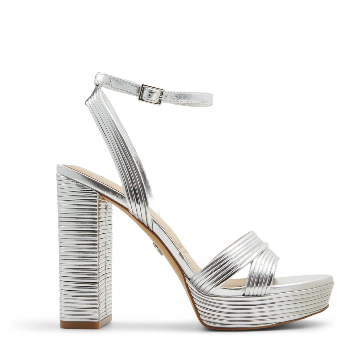 ALDO - Maelis Sandalia Mujer Plateado Aldo