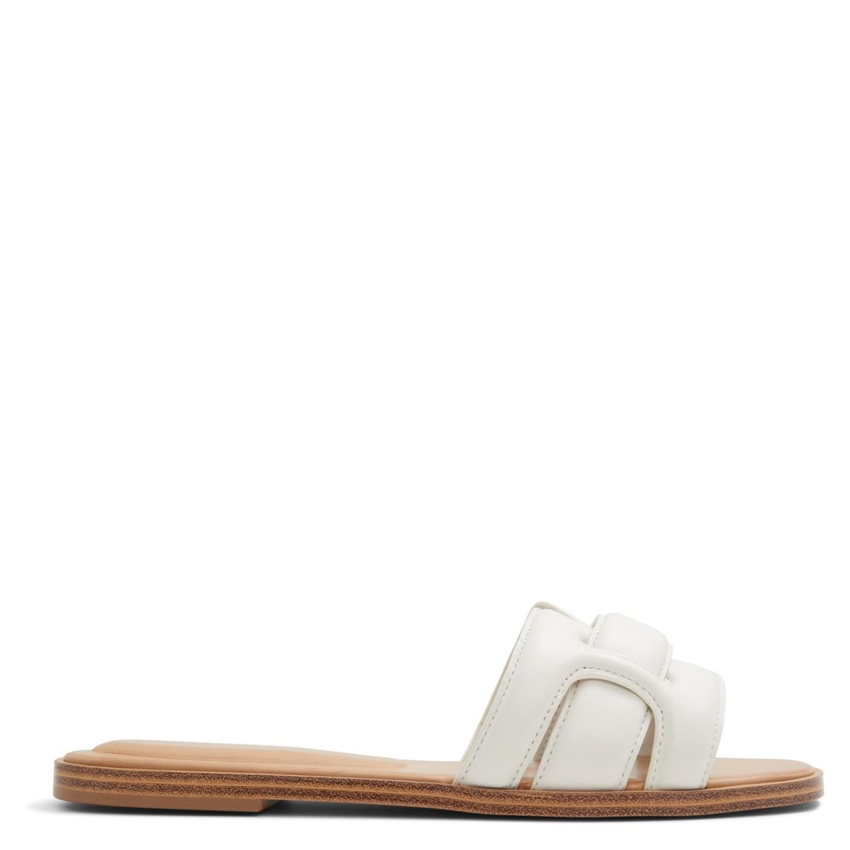 ALDO - Elenaa Sandalia Mujer Cuero Blanco Aldo