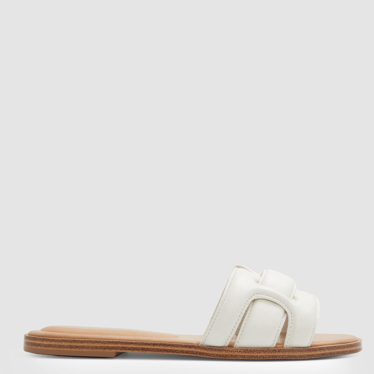 ALDO - Elenaa Sandalia Mujer Cuero Blanco Aldo