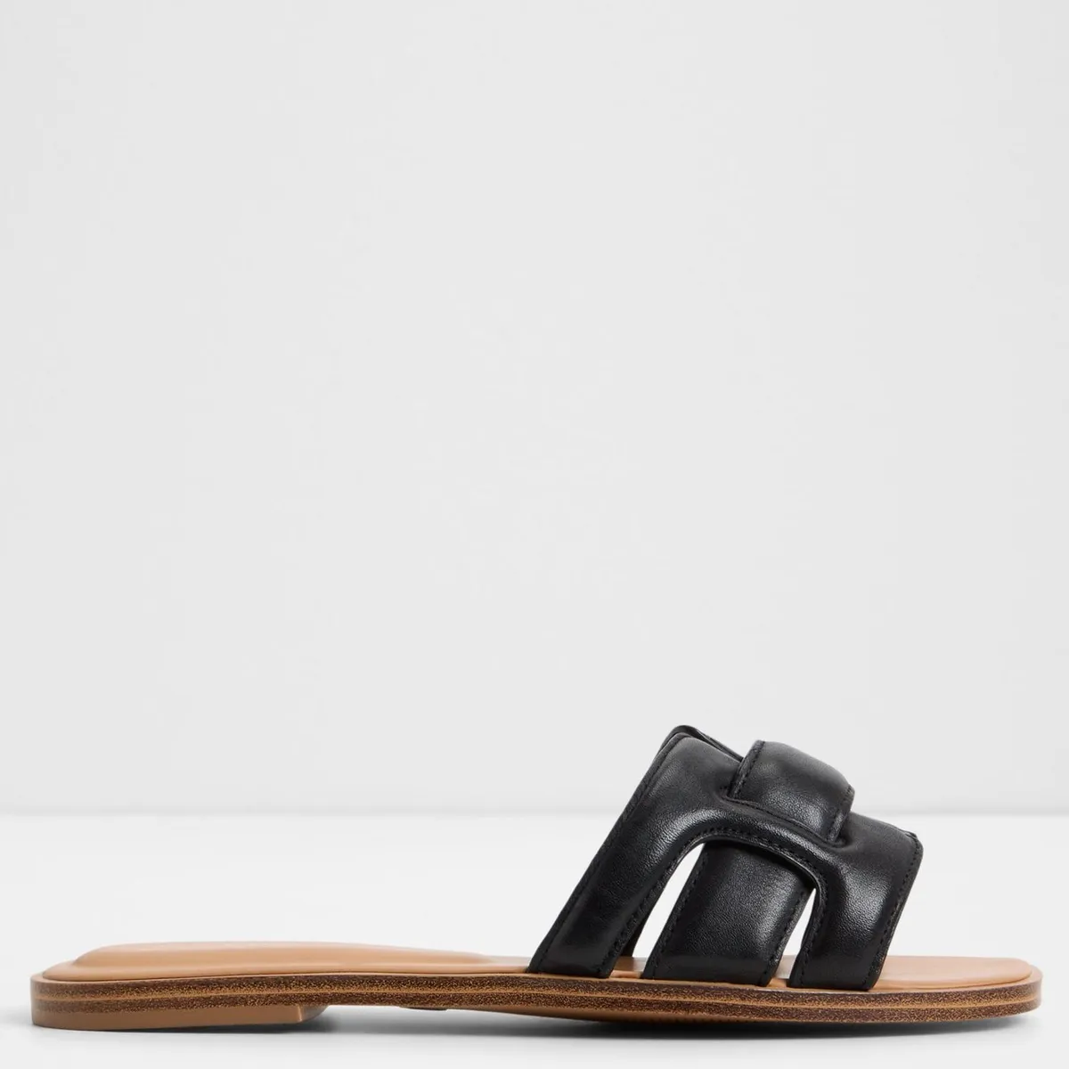 ALDO - Sandalia Mujer Cuero Negro Aldo