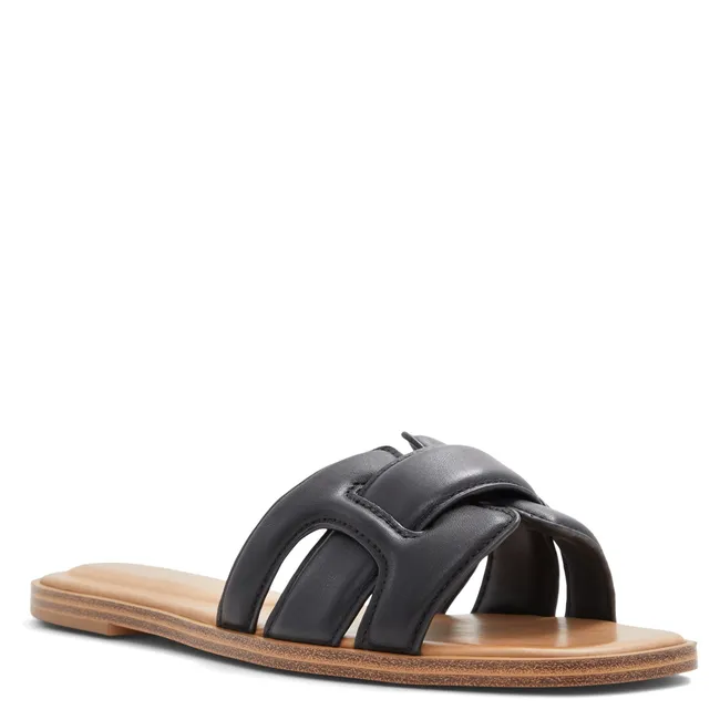 ALDO - Sandalia Mujer Cuero Negro Aldo