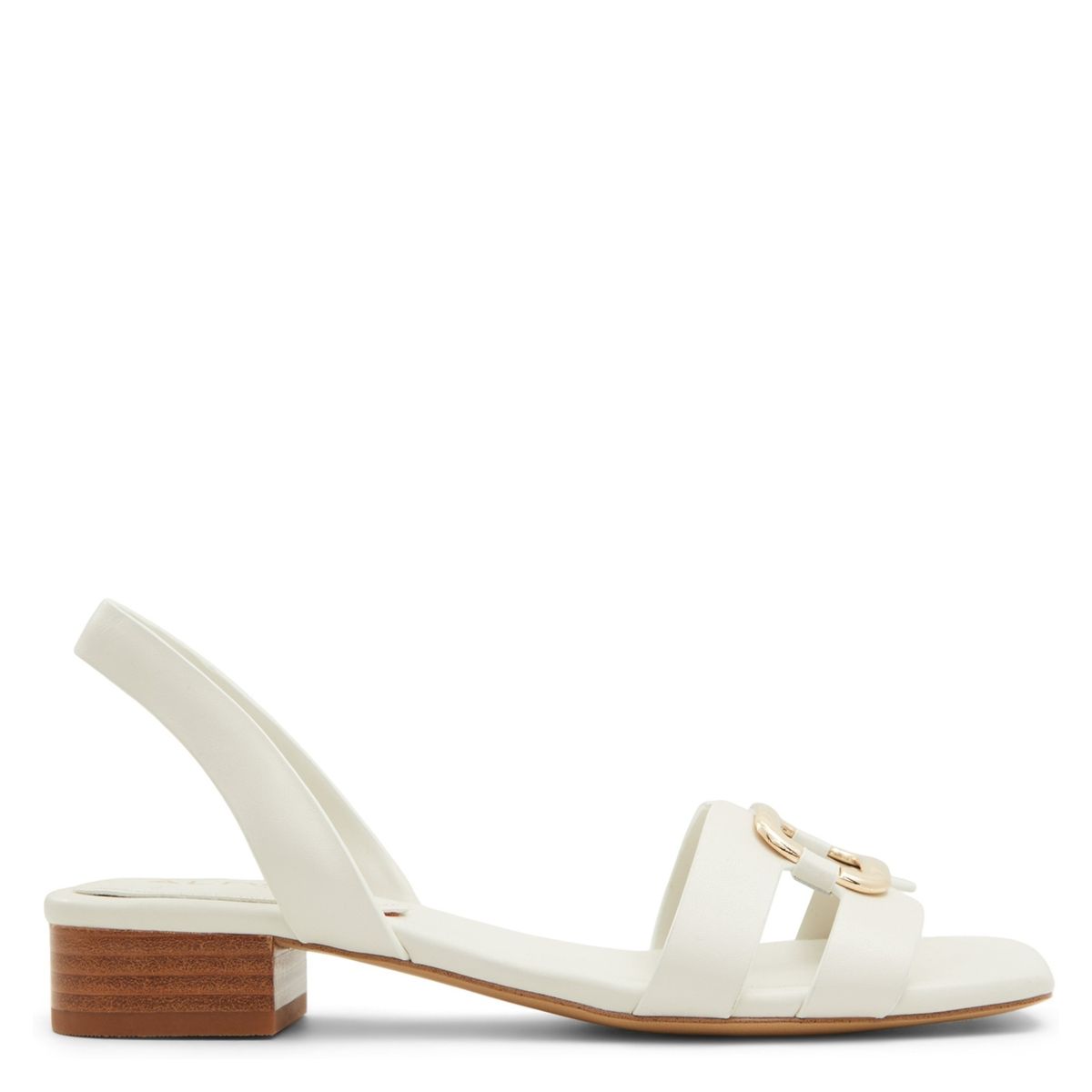ALDO - Ebalaver Sandalia Mujer Cuero Blanco Aldo