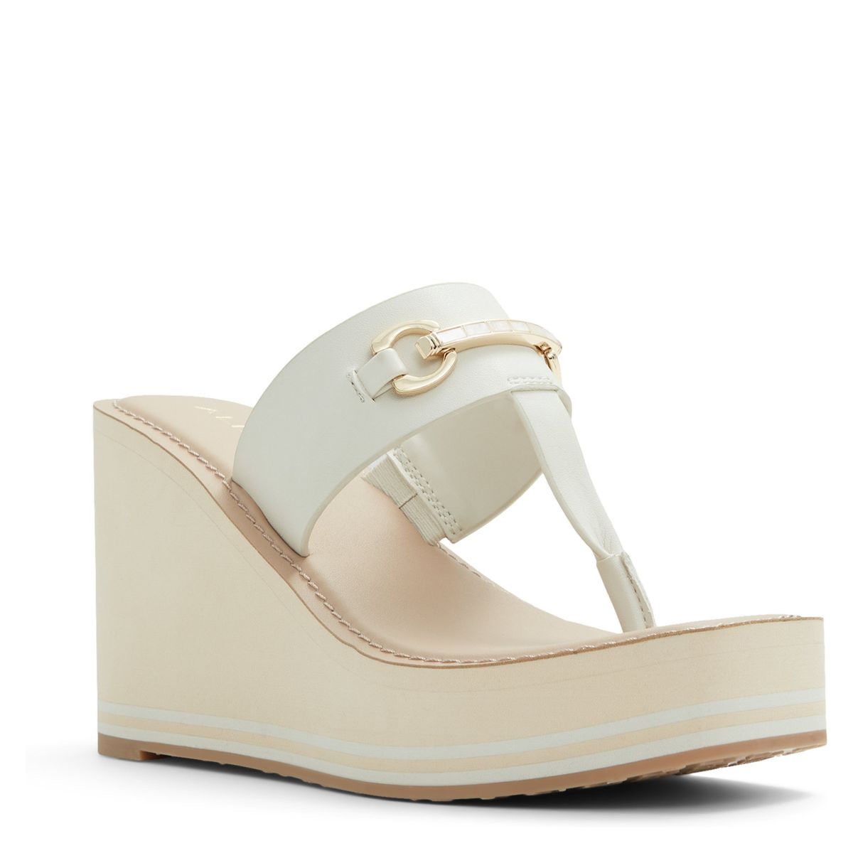 ALDO - Manalaena Sandalia Mujer Blanco Aldo
