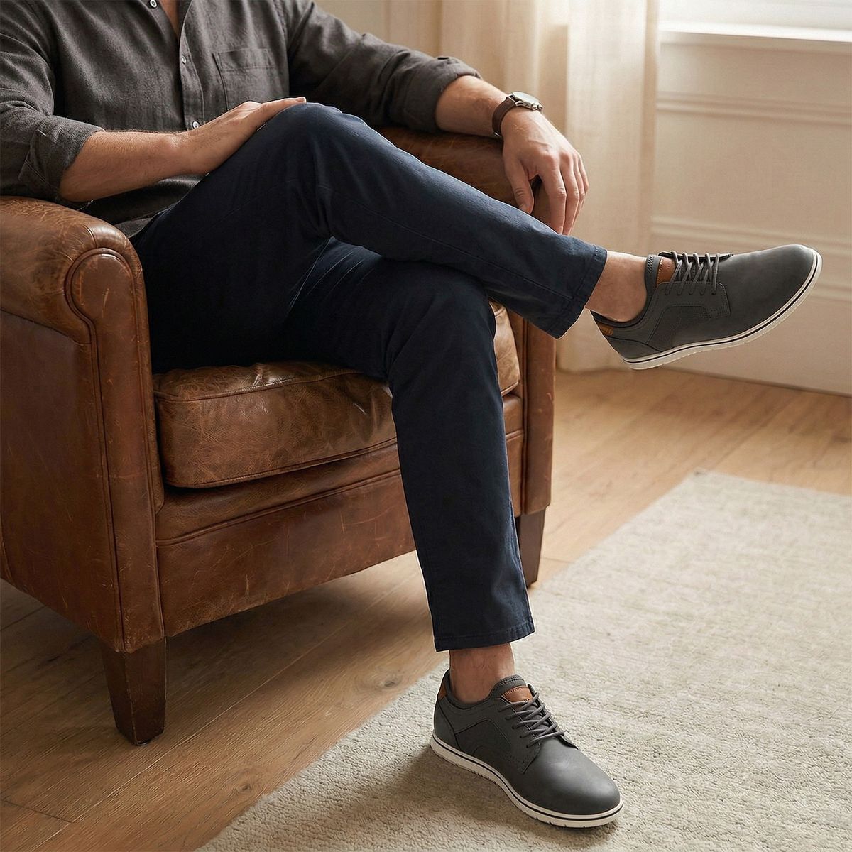 ALDO - Drymos Zapato Casual Hombre Gris Aldo