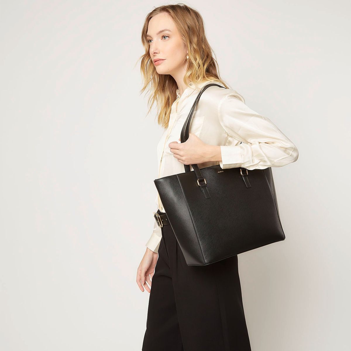 ALDO - Cartera Lobreclya Negra con Bolsillo Animal Print Mujer Aldo