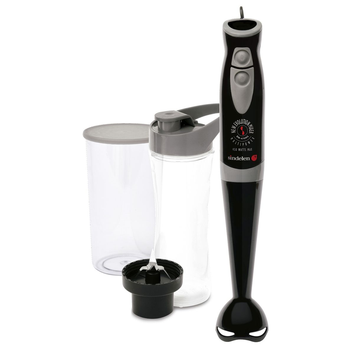 SINDELEN - Batidora Minipimer 450W 2Vel Bm-47 Sindelen