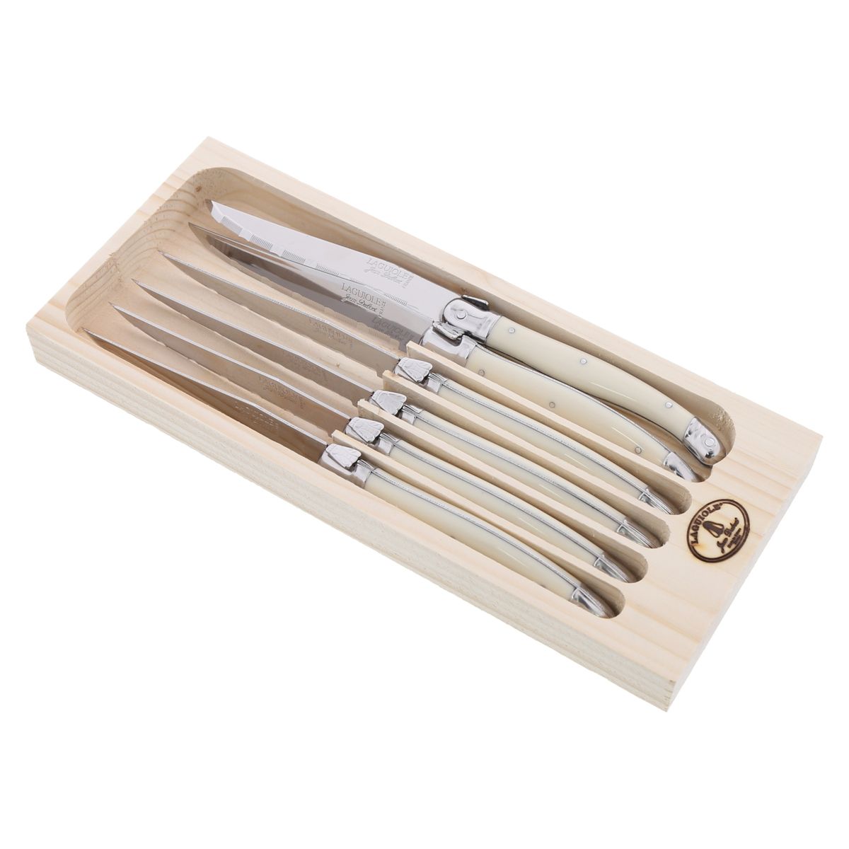 LAGUIOLE - Set 6 Cuchillos Mesa 21 Cm Laguiole