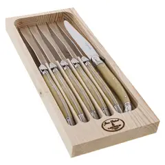LAGUIOLE - Set 6 Cuchillos Mesa 21 Cm