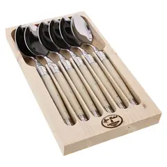 LAGUIOLE - Set 6 Cucharas Sopa Mesa 21 Cm