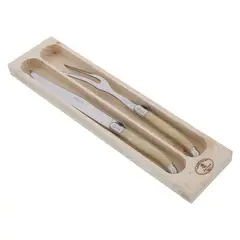 LAGUIOLE - Set Asado Tenedor + Cuchillo 30 cm