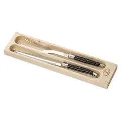 LAGUIOLE - Set Asado Tenedor + Cuchillo 30 cm