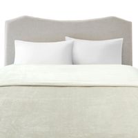 Frazada Flannel Beige 2 Plazas