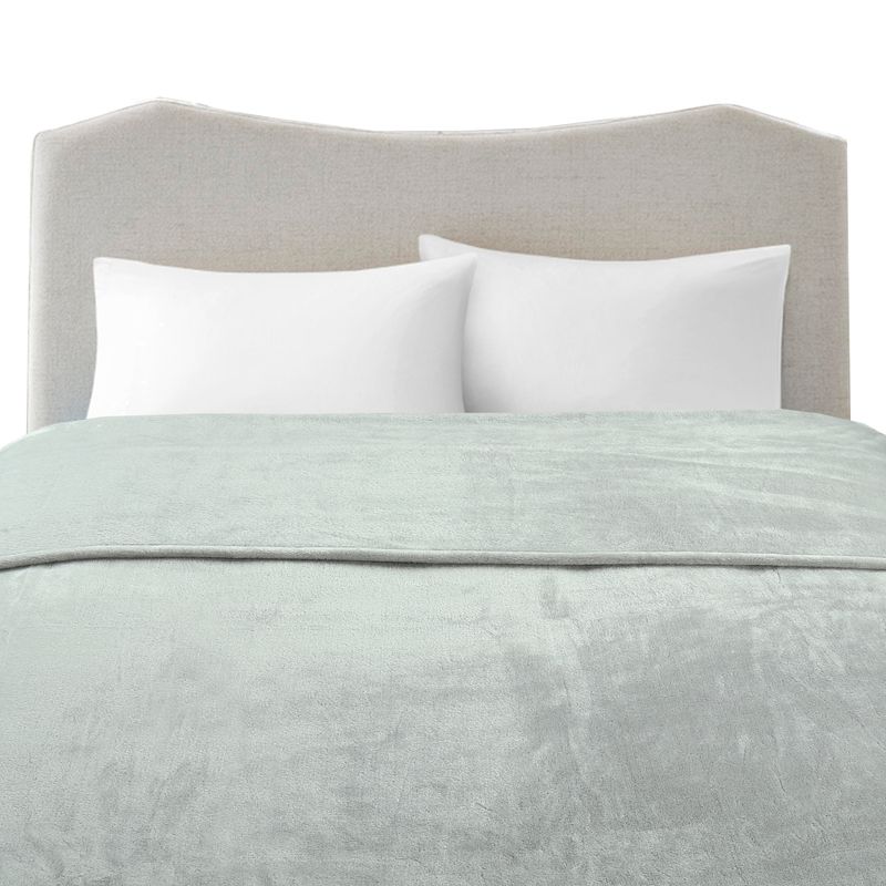 ILLUSIONS - Frazada Flannel Aqua 2 Plazas Illusions