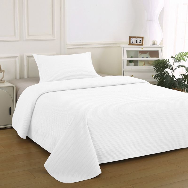 ILLUSIONS - Quilt Atenas 1.5 Plazas Blanco Illusions