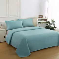 ILLUSIONS - Quilt Atenas 2 Plazas Aqua