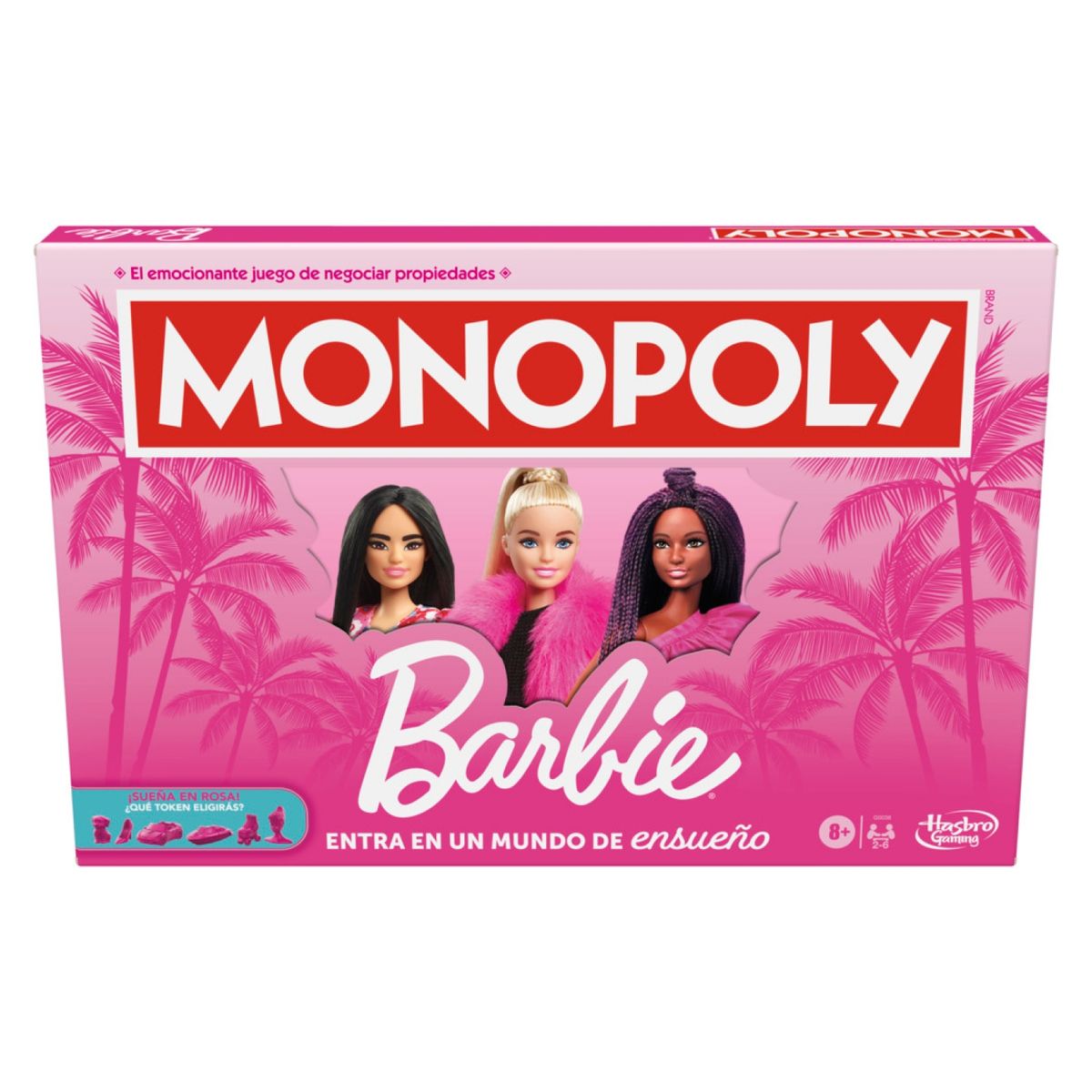 MONOPOLY - Juego de Mesa Monopoly Barbie