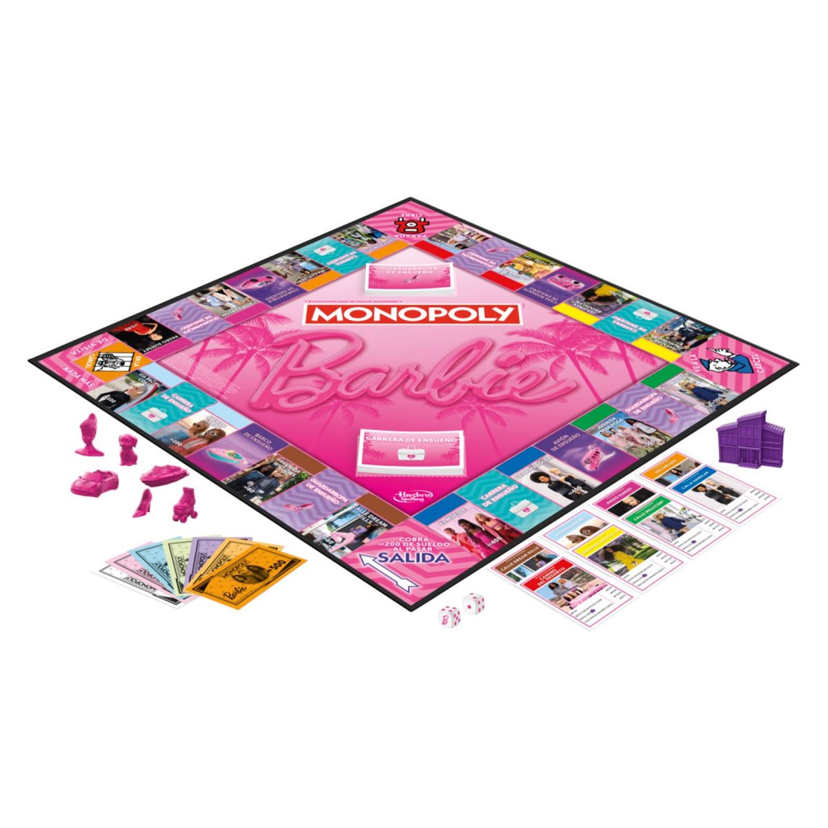 MONOPOLY - Juego de Mesa Monopoly Barbie