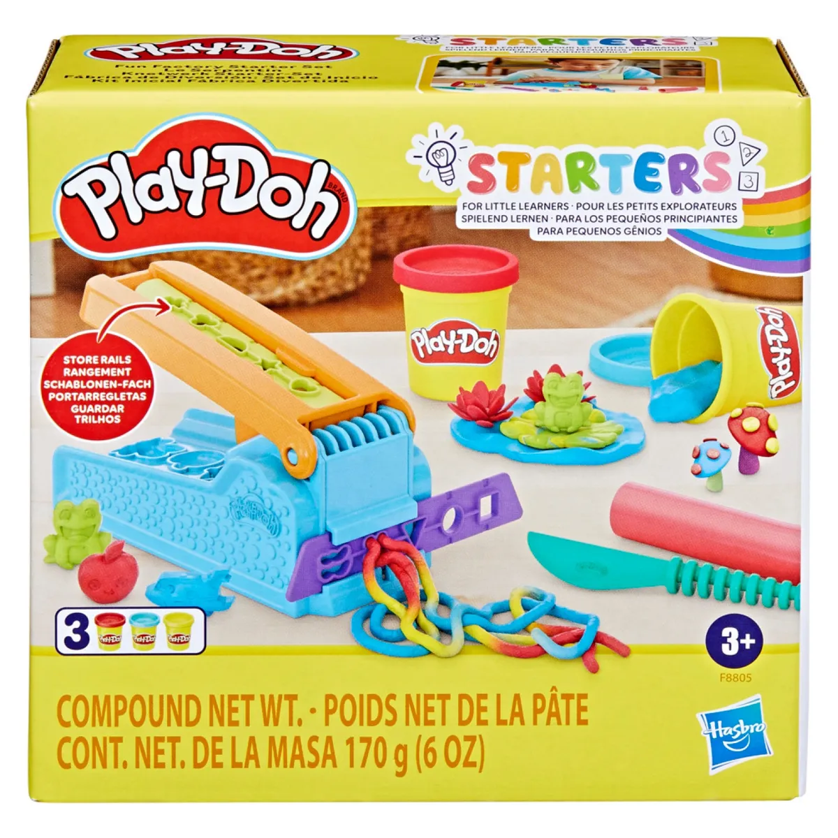 PLAY DOH - Masas Y Plastilinas Starters Fábrica De Diversión Play Doh